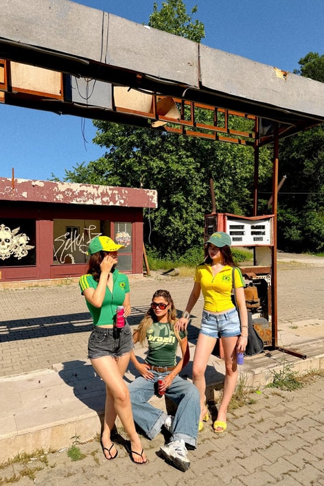 Brazil Lisanslı Tshirt Yeşil