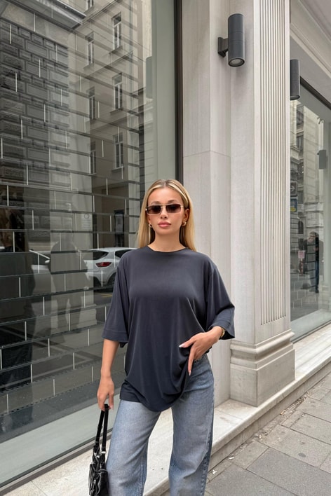 Oversized Tshirt Antrasit