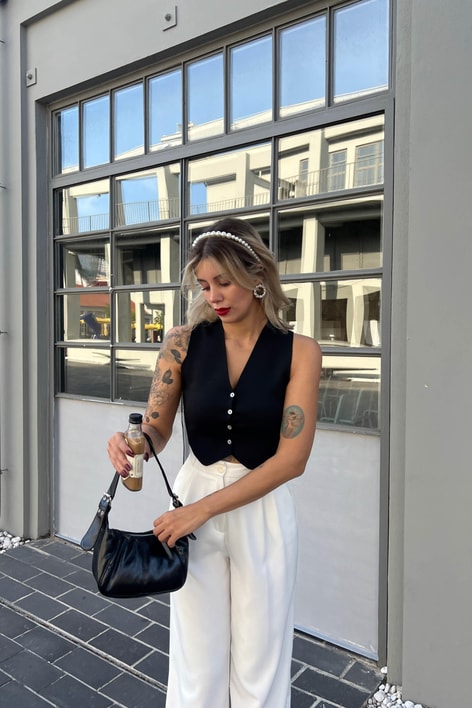 Basic Trend Yelek Siyah