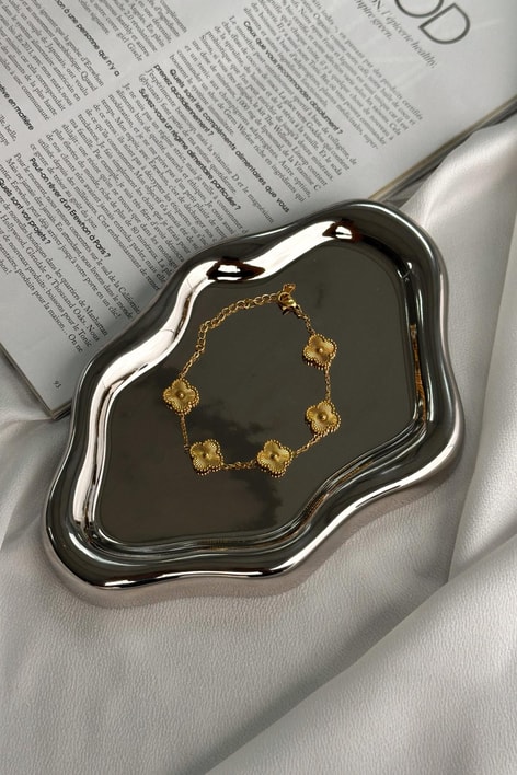 Gonca Bileklik Gold
