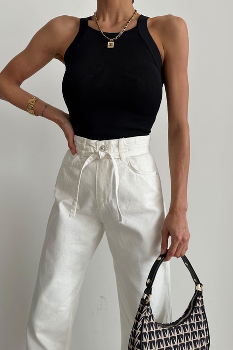 Çelik Örme Triko Siyah