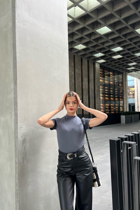 Dik Yaka Body Antrasit