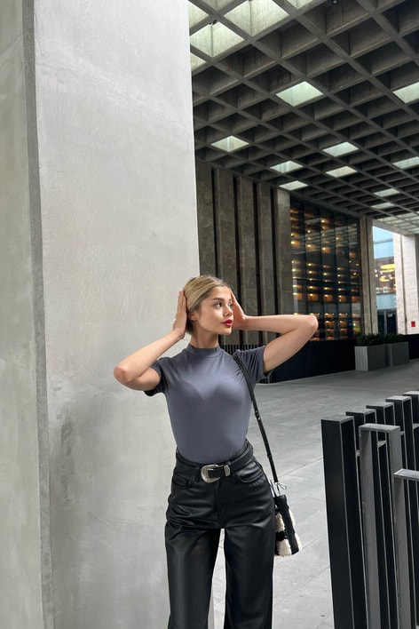 Dik Yaka Body Antrasit