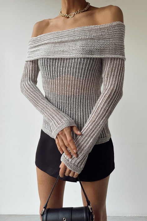 Madonna Yaka Shıne Triko Bej