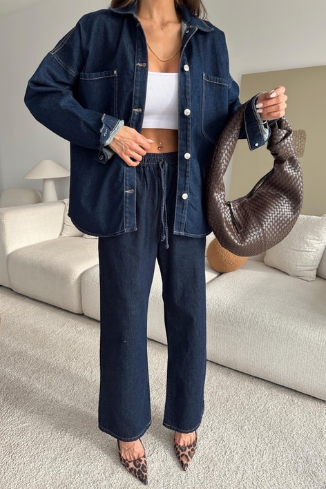 Riva Denim Ceket Lacivert