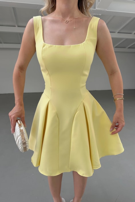 Bella Elbise Sarı