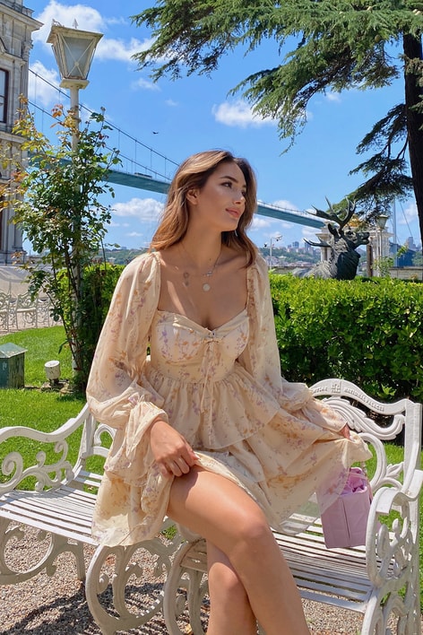 Princess Kat Kat Elbise Sarı
