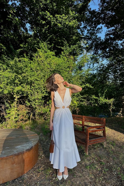 Stella Elbise Beyaz