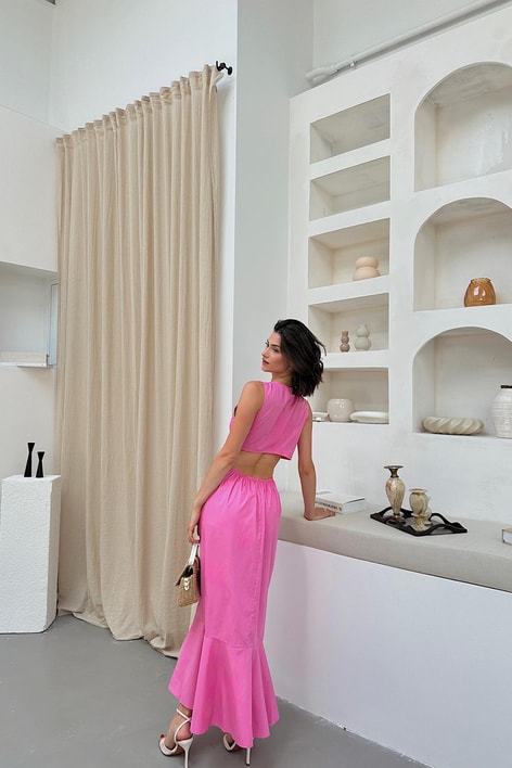 Stella Elbise Pembe