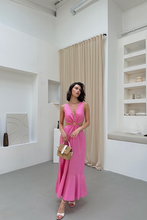 Stella Elbise Pembe