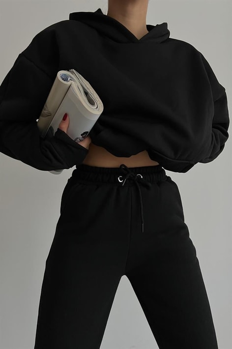 Basic Jogger Eşofman Altı Siyah