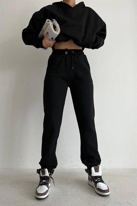Basic Jogger Eşofman Altı Siyah