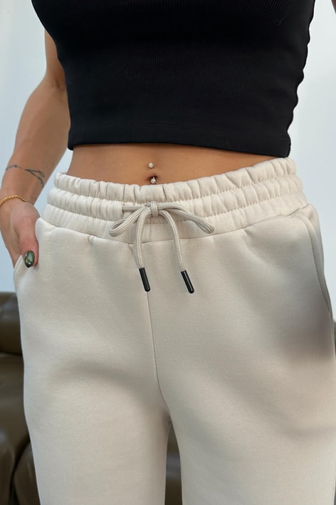 Jogger Eşofman Altı Bej
