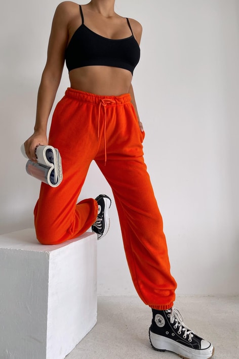 Jogger Polar Eşofman Altı Oranj