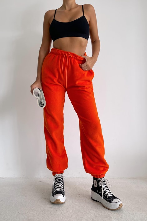 Jogger Polar Eşofman Altı Oranj