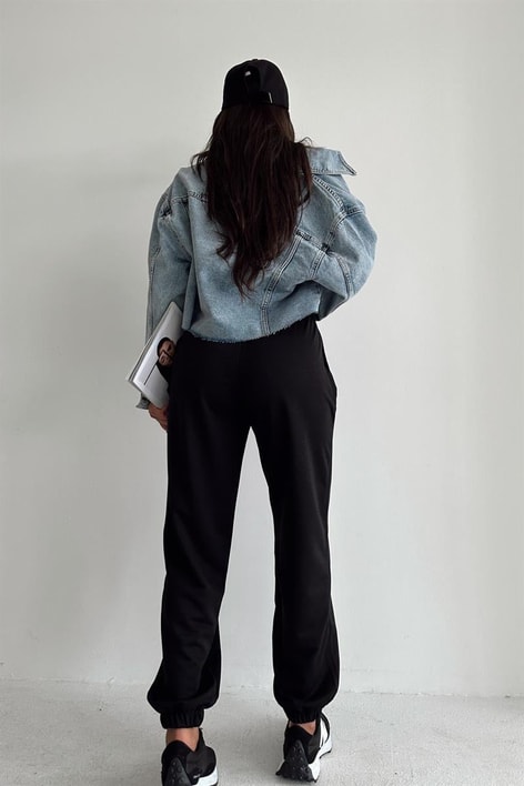 Jogger Relax Eşofman Altı Siyah