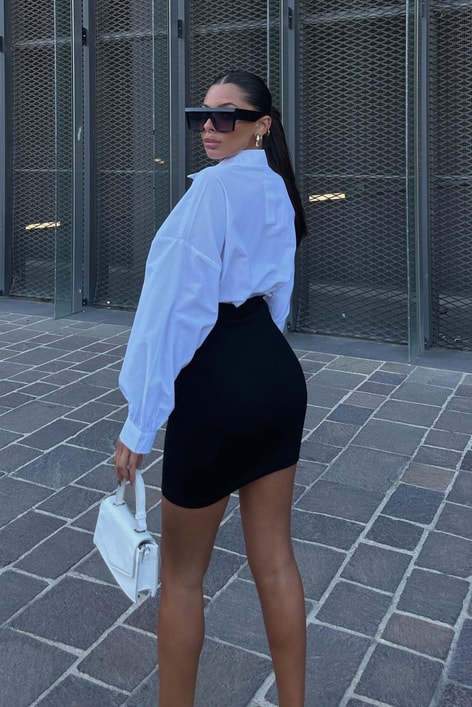 Basic Mini Etek Siyah