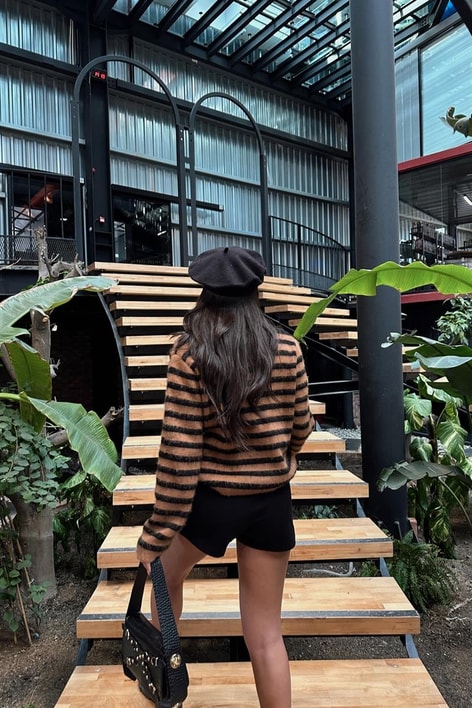 Kemer Detay Şortlu Pileli Etek Siyah