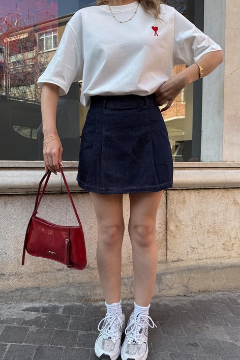 Leight Denim Etek Lacivert
