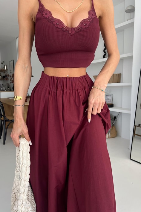 Maxi Street Etek Bordo