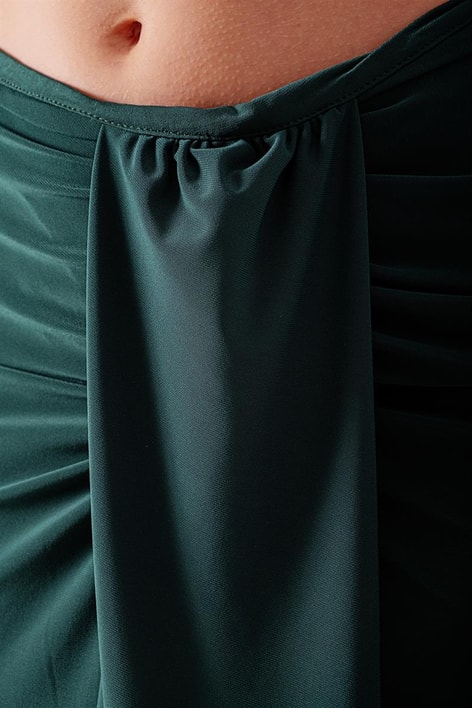Side Shir Etek Yeşil