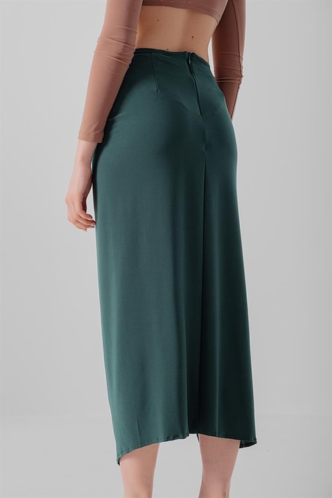 Side Shir Etek Yeşil