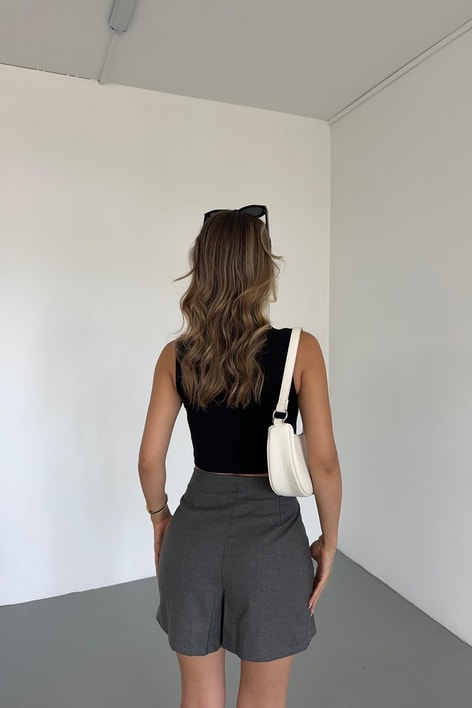 Şort Kapamalı Etek Antrasit