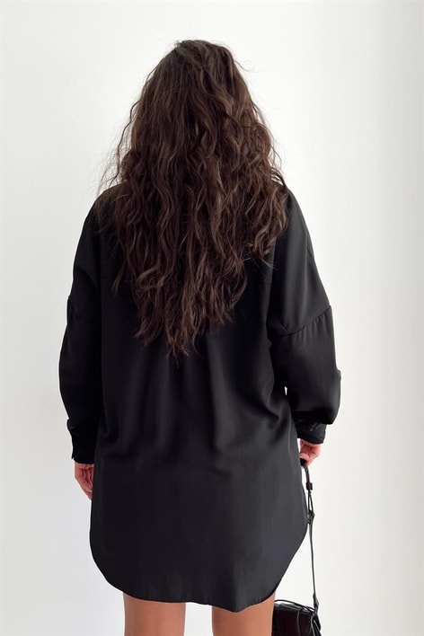 Basic Comfort Gömlek Siyah