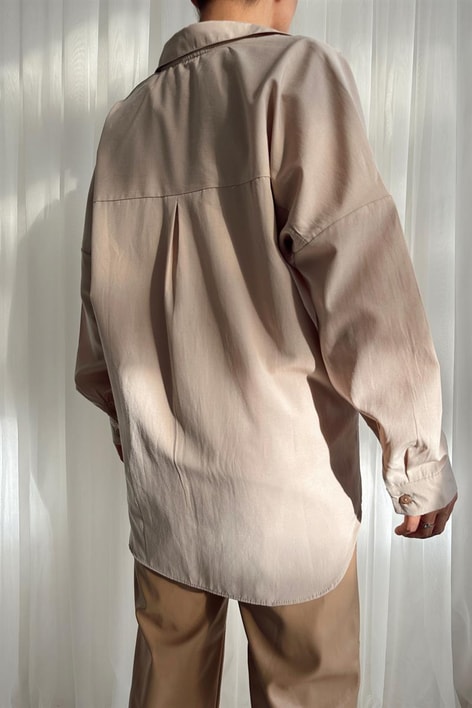 Basic Comfort Gömlek Taş