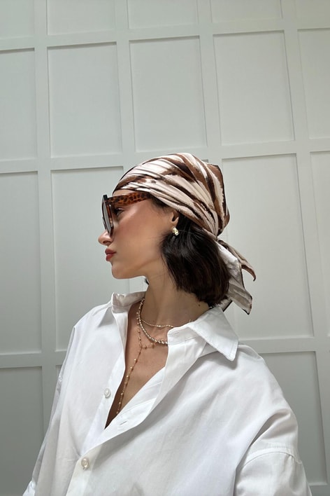 90’s Cat-Eye Gözlük LEOPAR DESEN