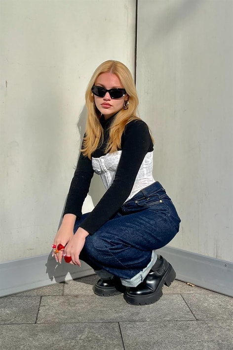 Alıen Gözlük Siyah