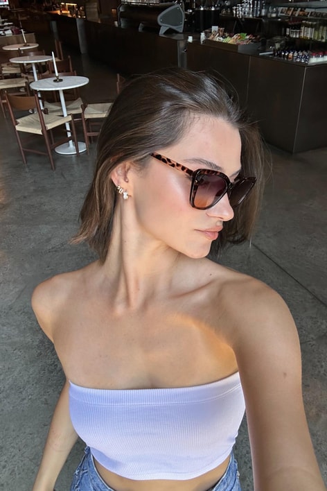 Big Cat Gözlük Leopar Desen