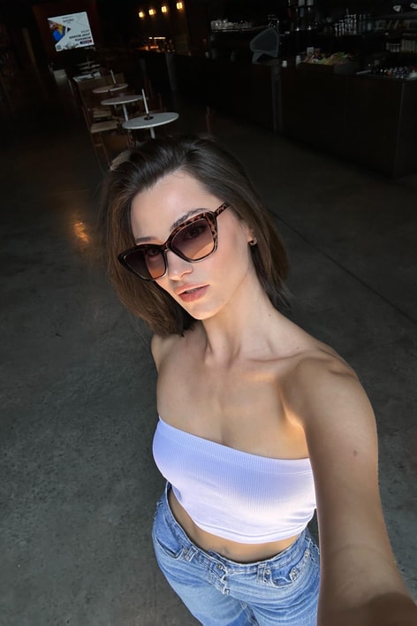 Big Cat Gözlük Leopar Desen