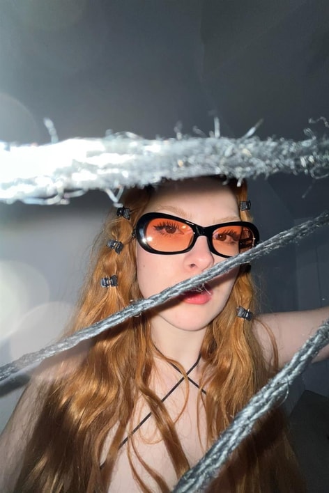 Butter Fly Gözlük Turuncu