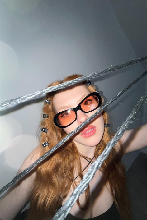 Butter Fly Gözlük Turuncu