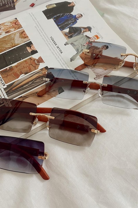 Cam Çerçeveli Myador Güneş Gözlüğü Sarı