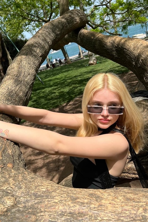 Dımpıl Gözlük Şeffaf Siyah