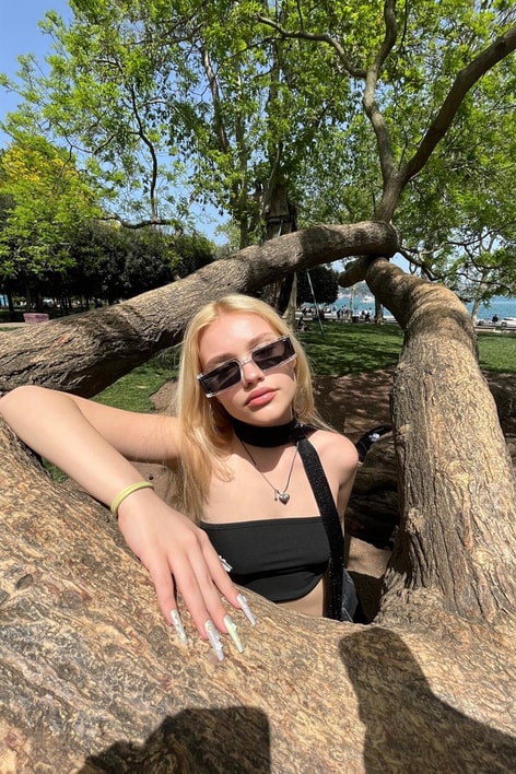 Dımpıl Gözlük Şeffaf Siyah