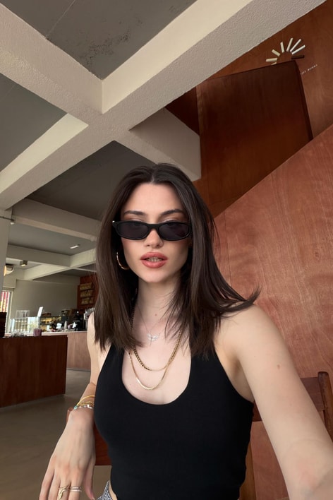 Zeon (Miumiu) Gözlük Siyah
