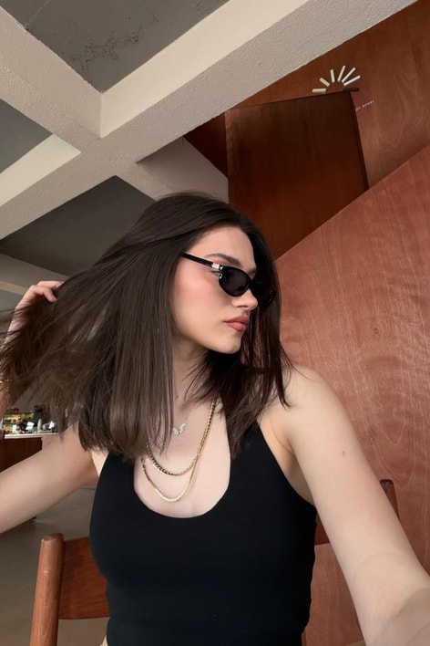 Zeon (Miumiu) Gözlük Siyah