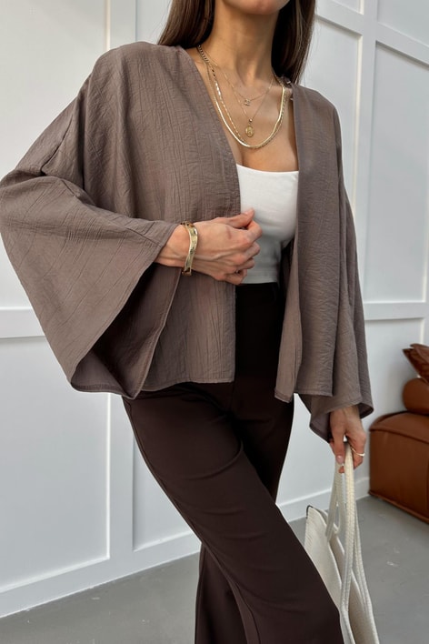Yarasa Kol Kimono Vizon
