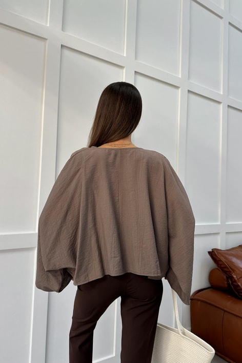 Yarasa Kol Kimono Vizon
