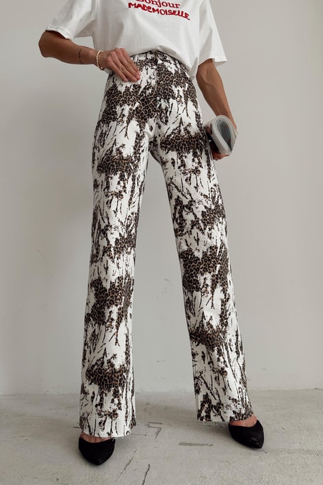 Desenli Orj Marka Jean Çok Renkli