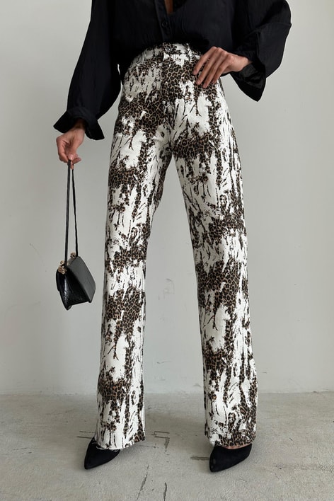 Desenli Orj Marka Jean Çok Renkli