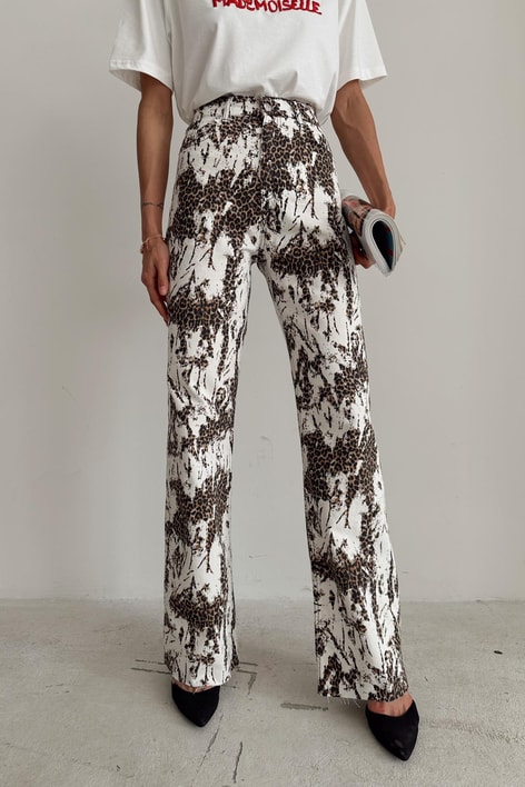 Desenli Orj Marka Jean Çok Renkli