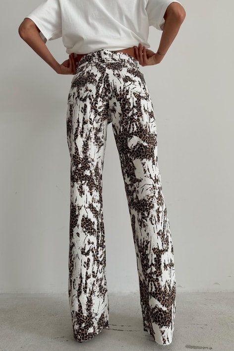 Desenli Orj Marka Jean Çok Renkli