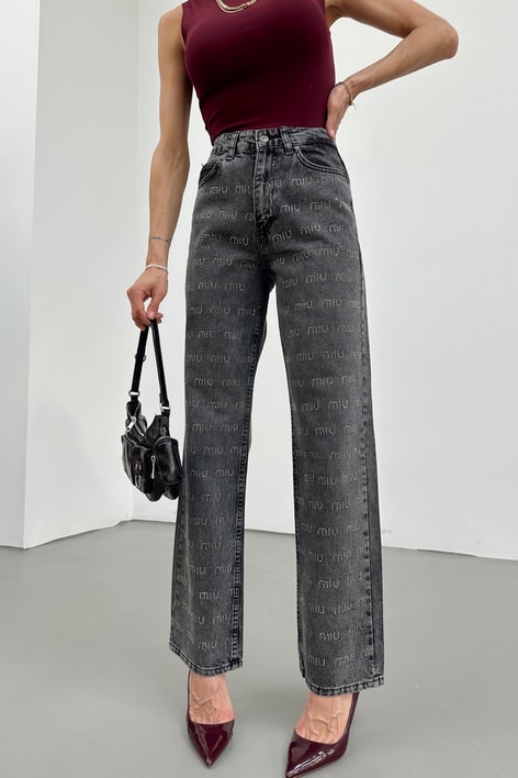 Miu Dökümlü Palazzo Jean Füme