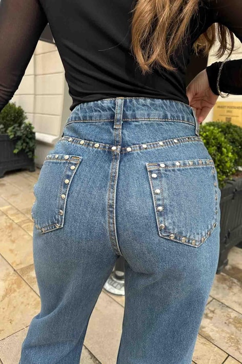 Staple Jean Koyu Mavi