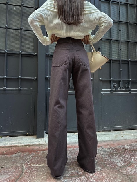 Straight Jean Acı Kahve