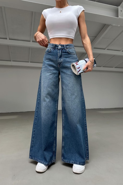 Street Baggy Jean Mavi